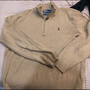 Ralph Lauren polo long sleeve zip up.